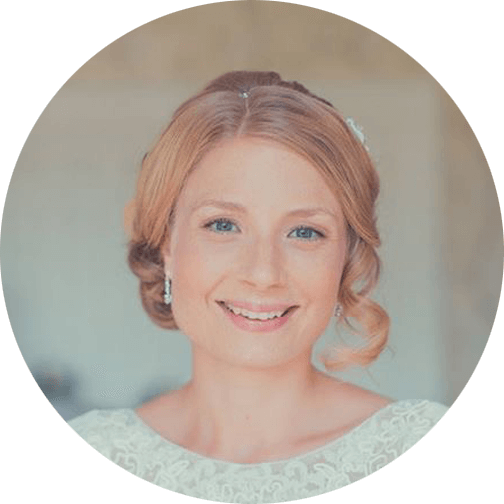 Kate. Bridal make-up by Fenella St. John.